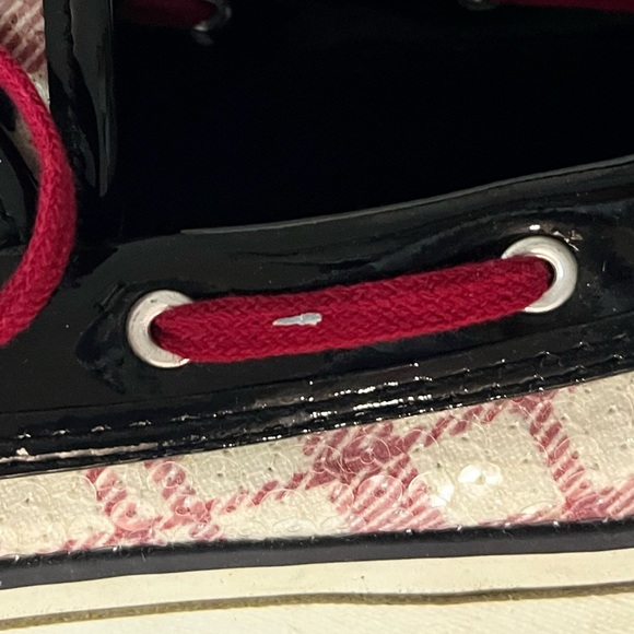 Sperry Top-Sider Women’s Plaid Sequined Boat Shoes Size 8 - Picture 4 of 14